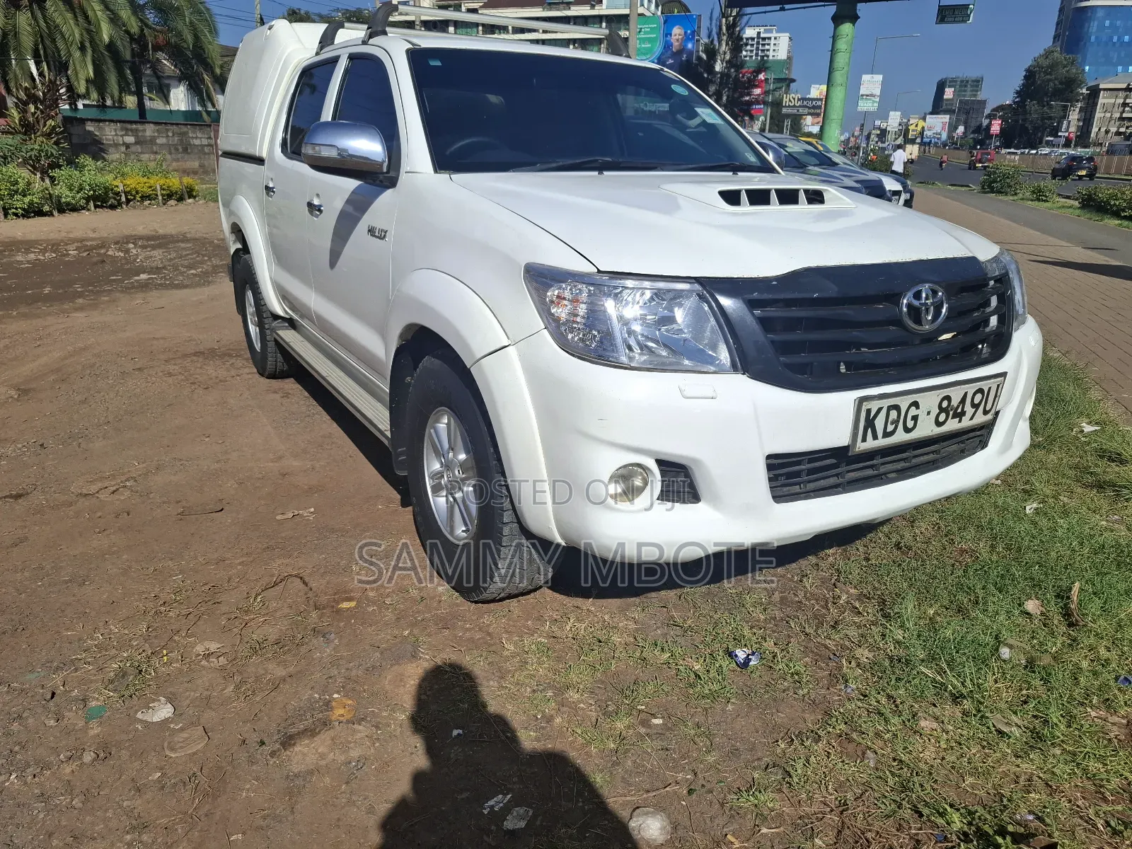 Toyota Hilux 3.0 D-4D 4x4 2012 White