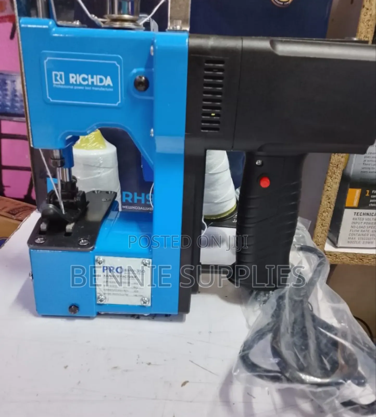 Potable Bag Closer / Electric Sack Closer