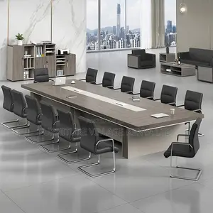 Office Table: Office Meeting Room Board Table-3 Meters