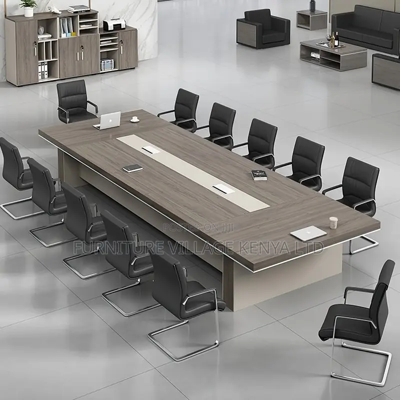 Office Table: Office Meeting Room Board Table-3 Meters