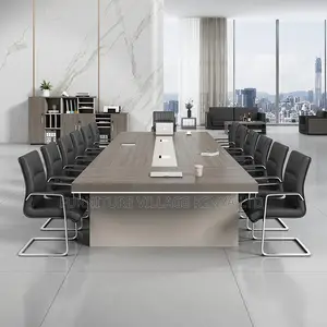 Office Table: Office Meeting Room Board Table-3 Meters