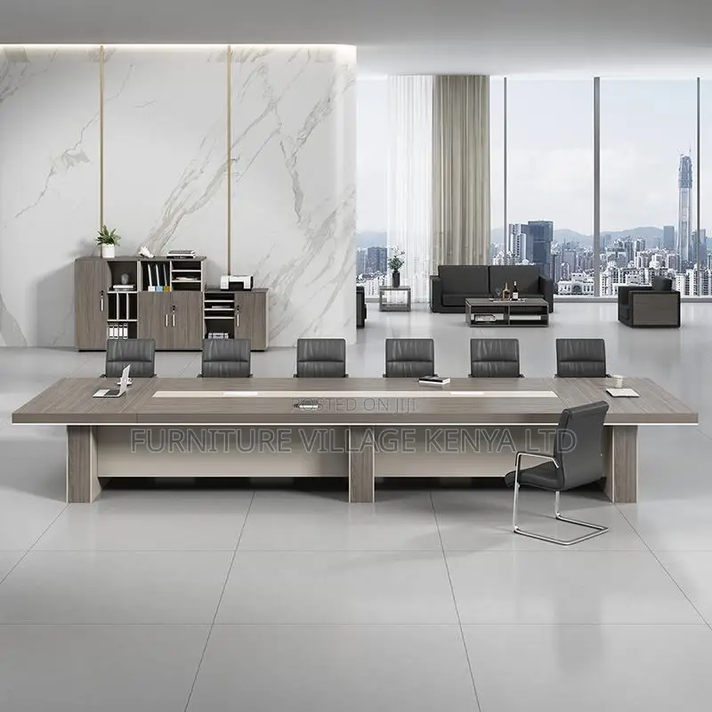 Office Table: Office Meeting Room Board Table-3 Meters