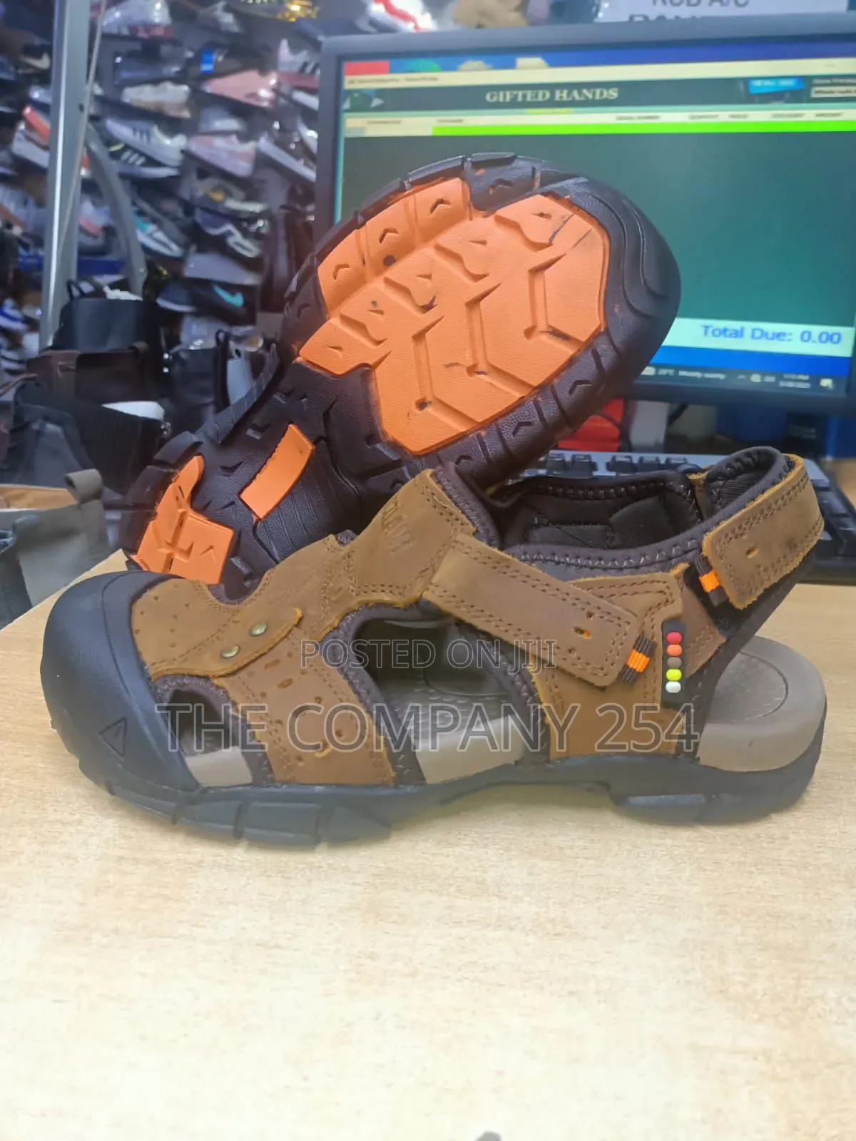Quality Original Leather Closed Casual Rubber Sole Shoes