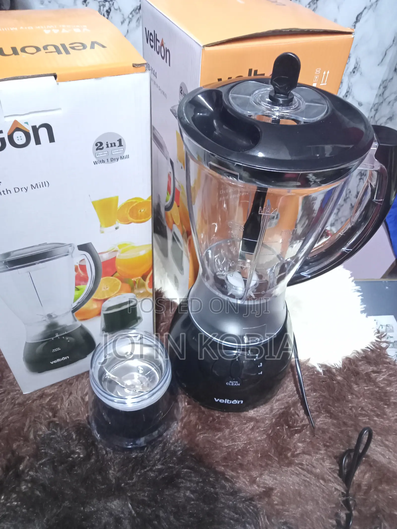 Velton Blender With Grinder (2in1)