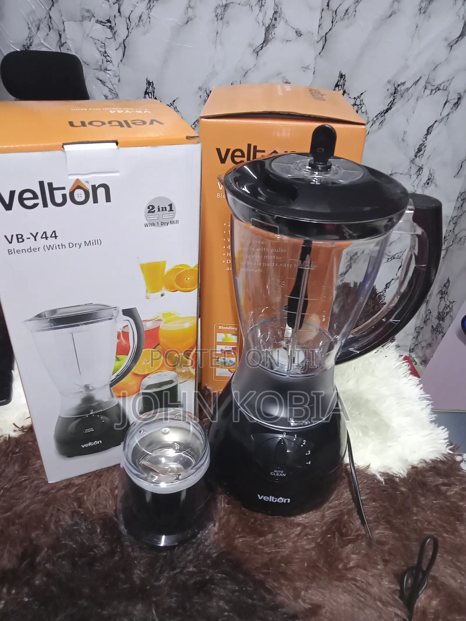 Velton Blender With Grinder (2in1)