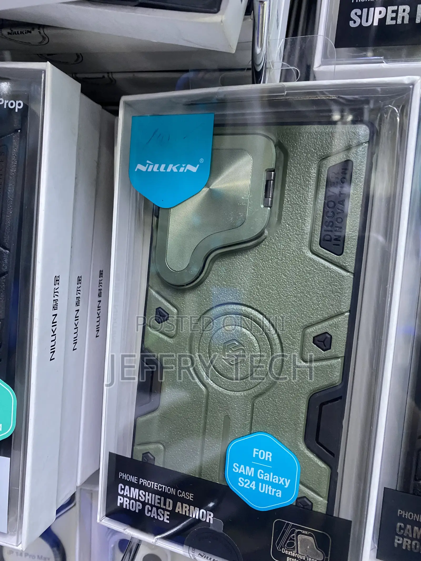 Fieusche Nillkin Samsung Galaxy S24 Ultra Kickstand Case