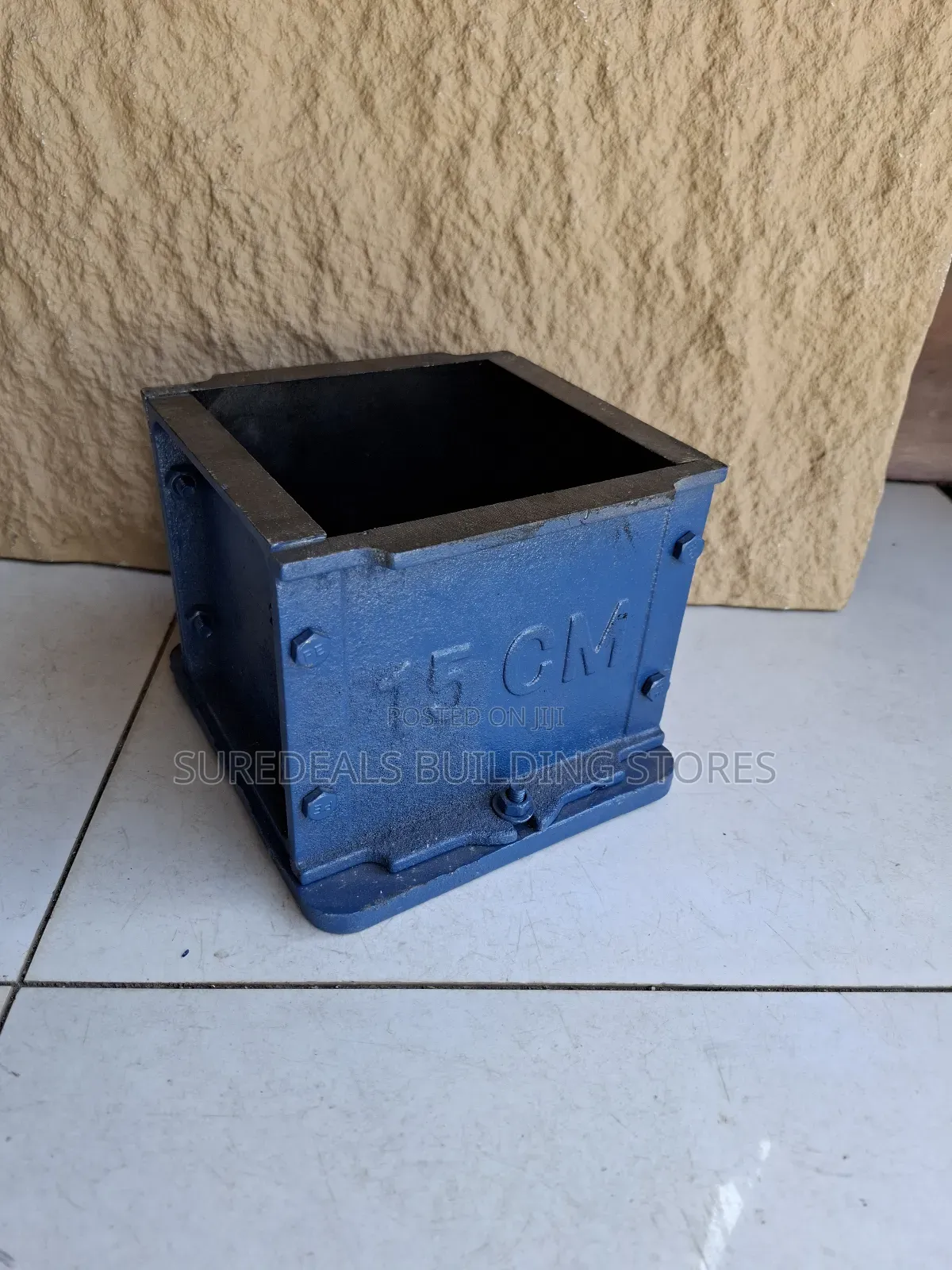 Cast Iron Concrete Testing Cubes Moulds