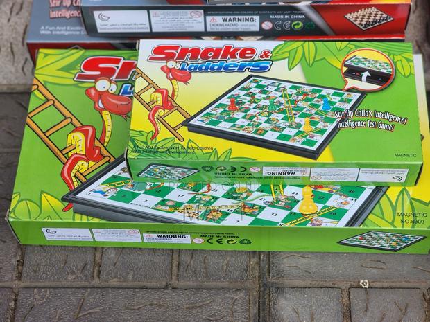 Snake and Ladders Magnetic Board Game - main view