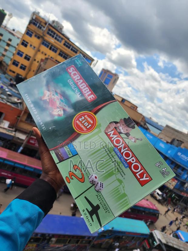 Scrabble Monopoly 2 in 1 Large Size - main view