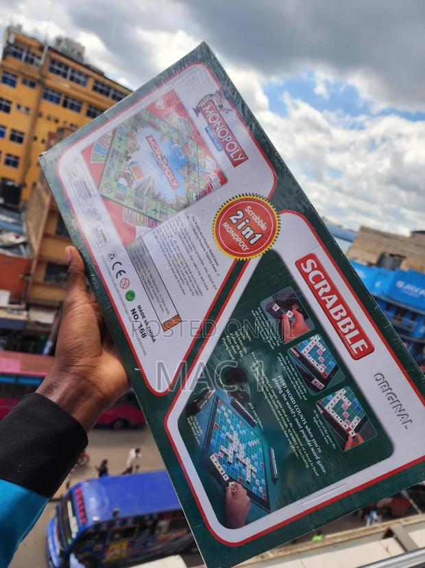 Scrabble Monopoly 2 in 1 Large Size - thumbnail 3