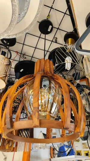Woden Hanging Light