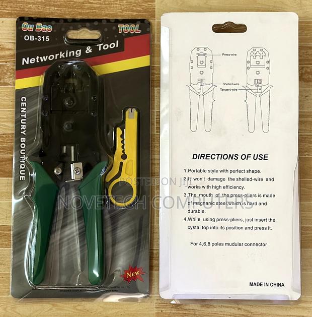 Crimping Tool Ob-315 Pst Network Crimping