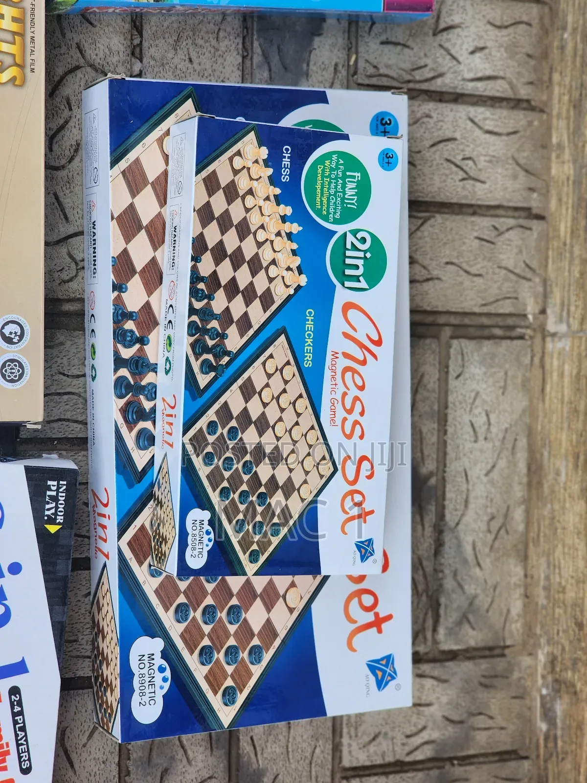 Chess and Checkers/Draught 2 in 1 Game