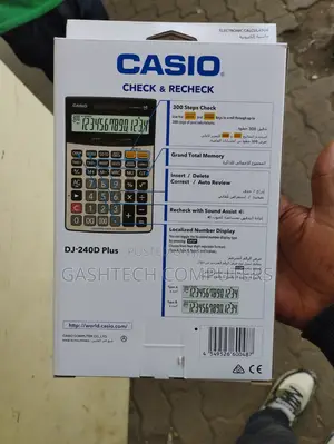 Casio Dj-240d Plus Calculator
