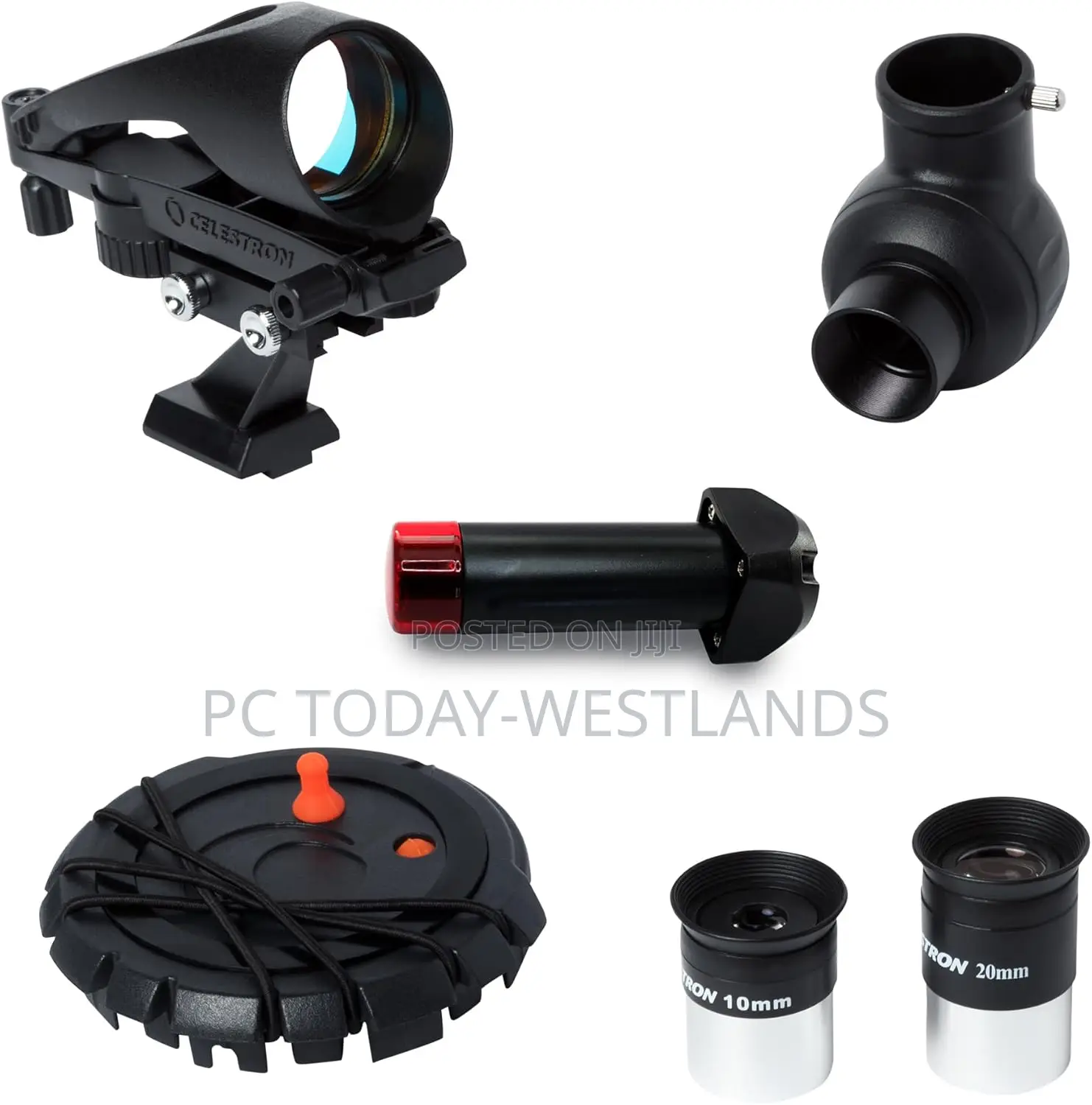 Celestron Inspire 100az Refractor Telescope Smartphone Adapt