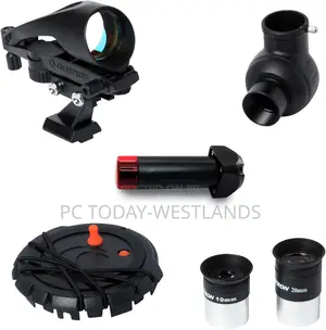 Celestron Inspire 100az Refractor Telescope Smartphone Adapt