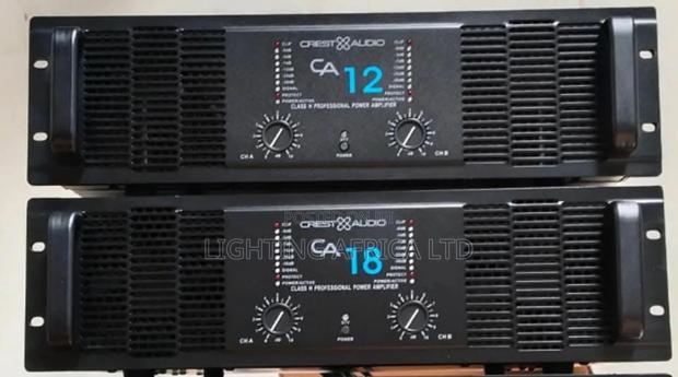 Ca18 Crest Audio Power Amplifier 2 Channels Top Quality (5000w)