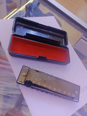 Harmonica Diatonic Black