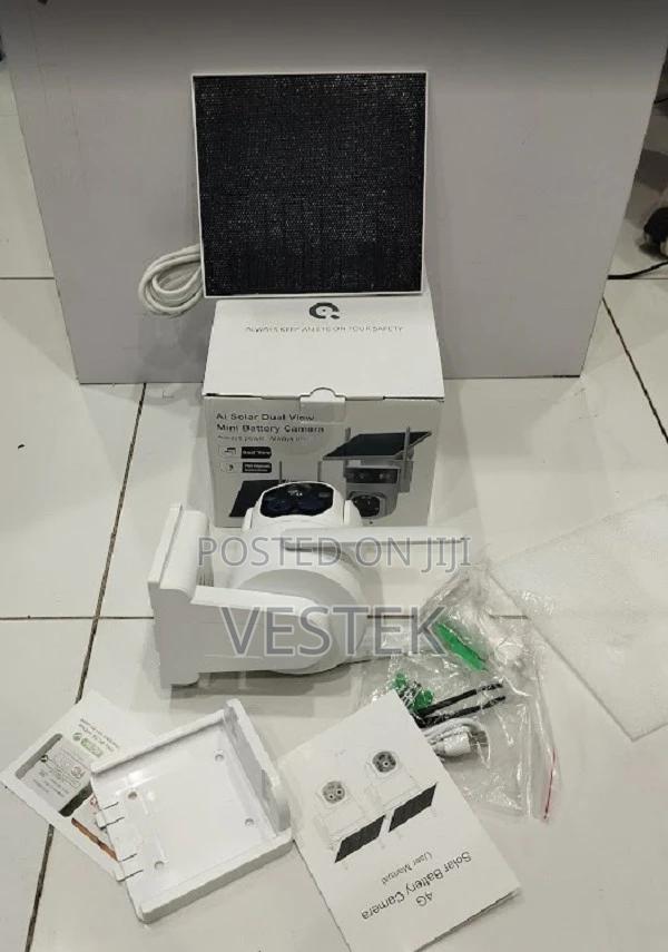 6mp Solar Powered Ai Mini Ubox 4g Camera With Two Way Audio