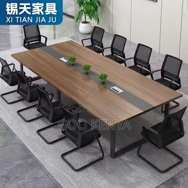 Office Tables ; 2.4m Executive Office Conference Table - thumbnail 4