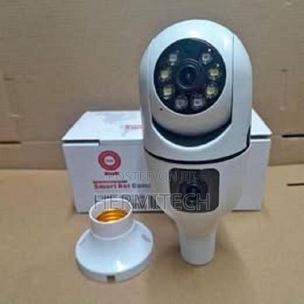 Wifi Bulb E27 ,2mp Dual Lens CCTV V380 Pro Camera Wifi Bulb