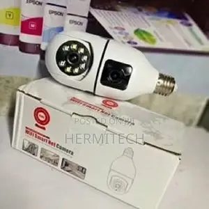 Wifi Bulb E27 ,2mp Dual Lens CCTV V380 Pro Camera Wifi Bulb