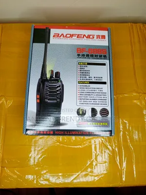 Bf-888s Walkie Talkie Handheld Walkie Talkie (Black) 2 Pack