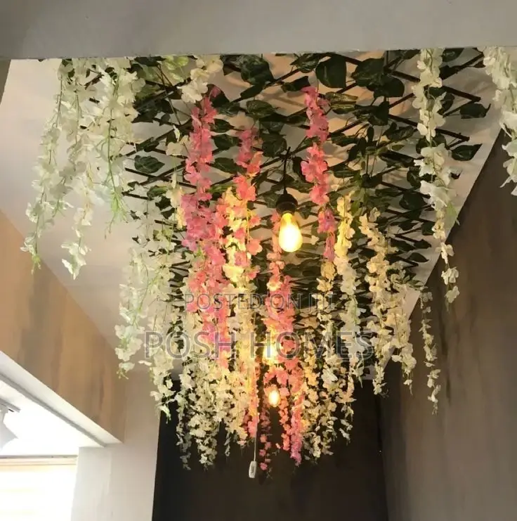 Colorful Wall Hanging Flowers