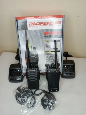 Baofeng Bf 888s Long Range Walkie Talkie Uhf400 2 Pack