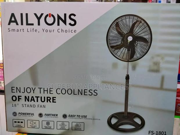 Ailyons 18-Inch Standing Fan | Powerful Cooling - main view