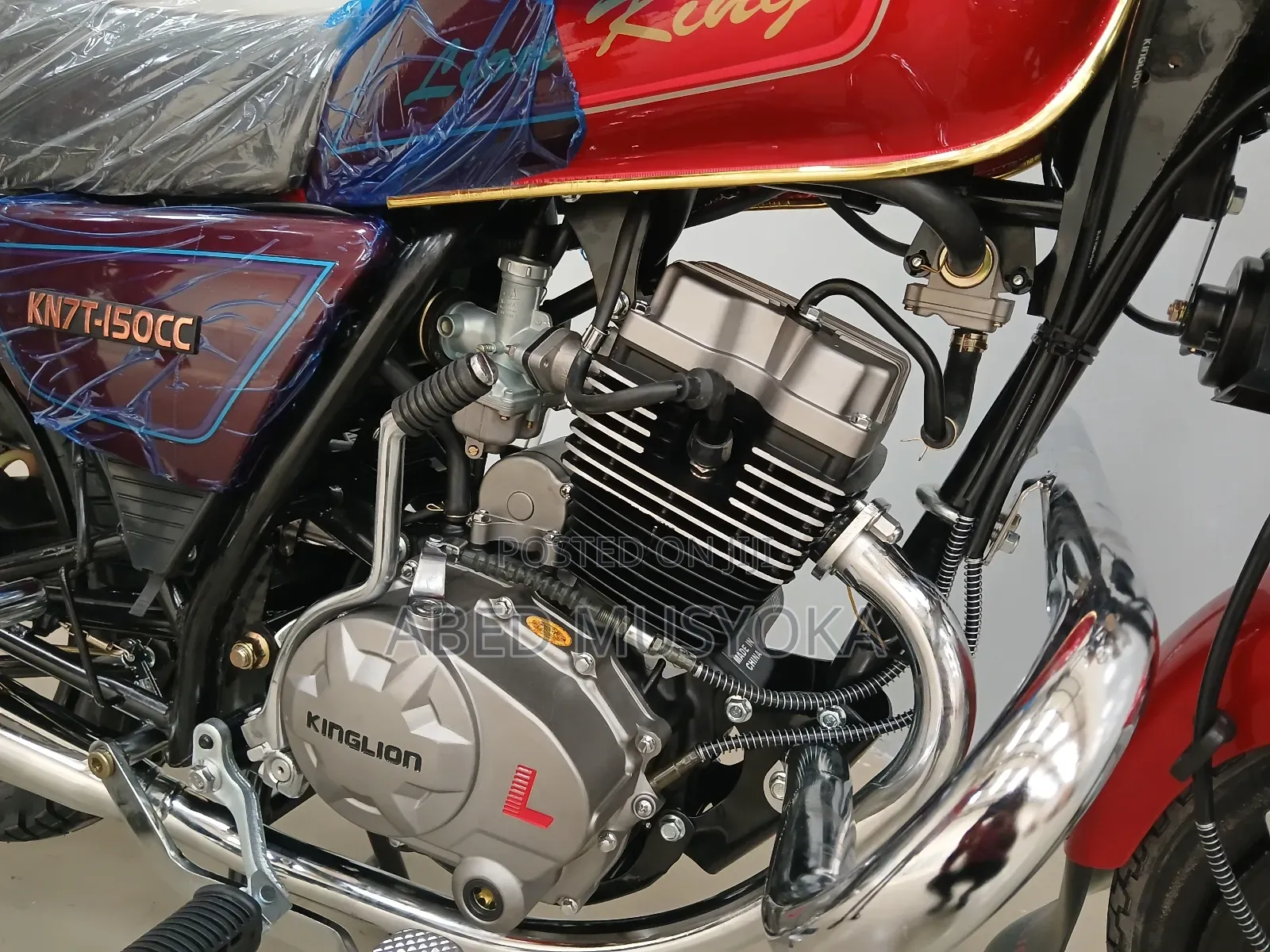 New Motorcycle 2025 Red