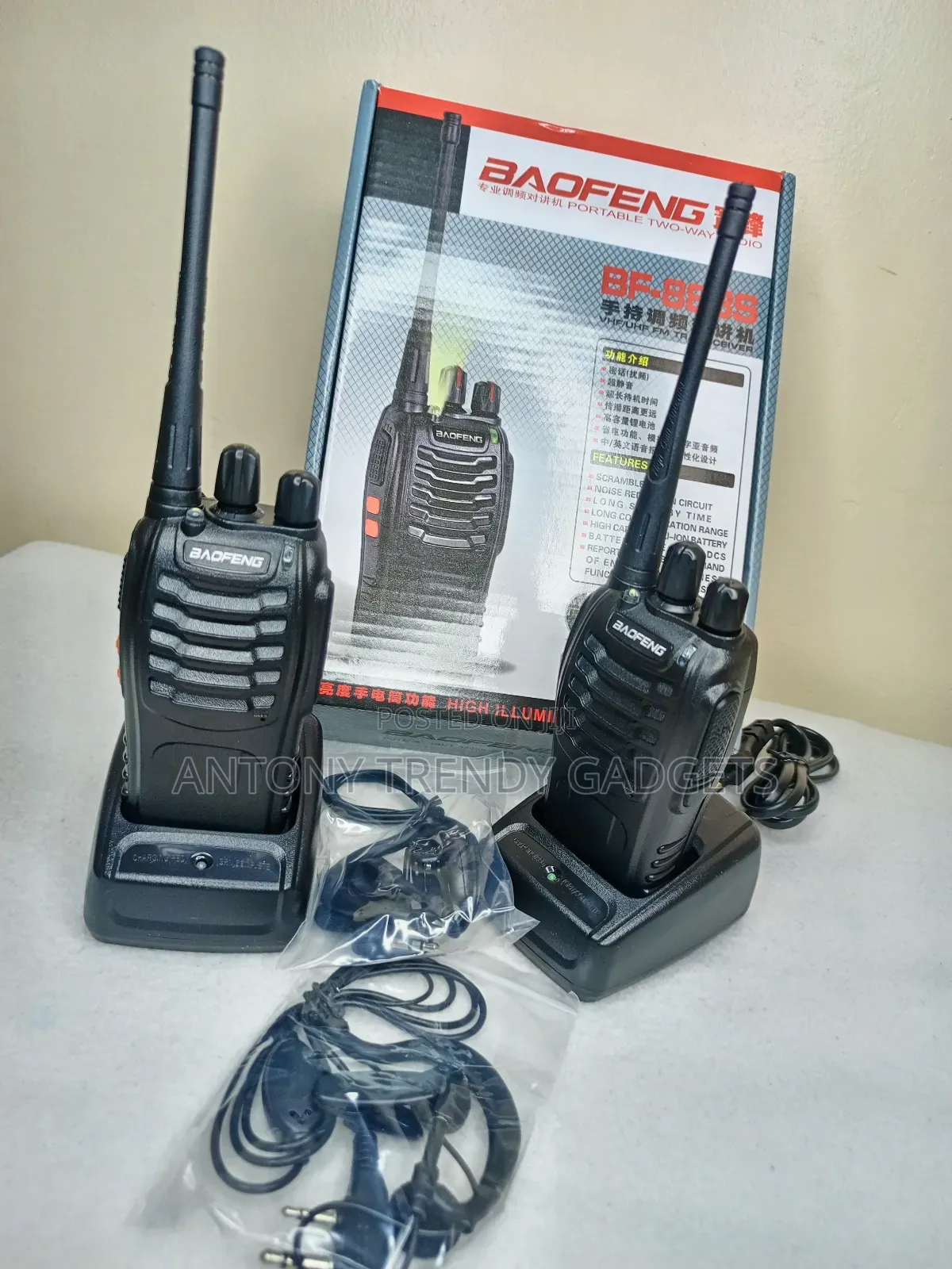 Baofeng Bf-888s Two-Way Radios
