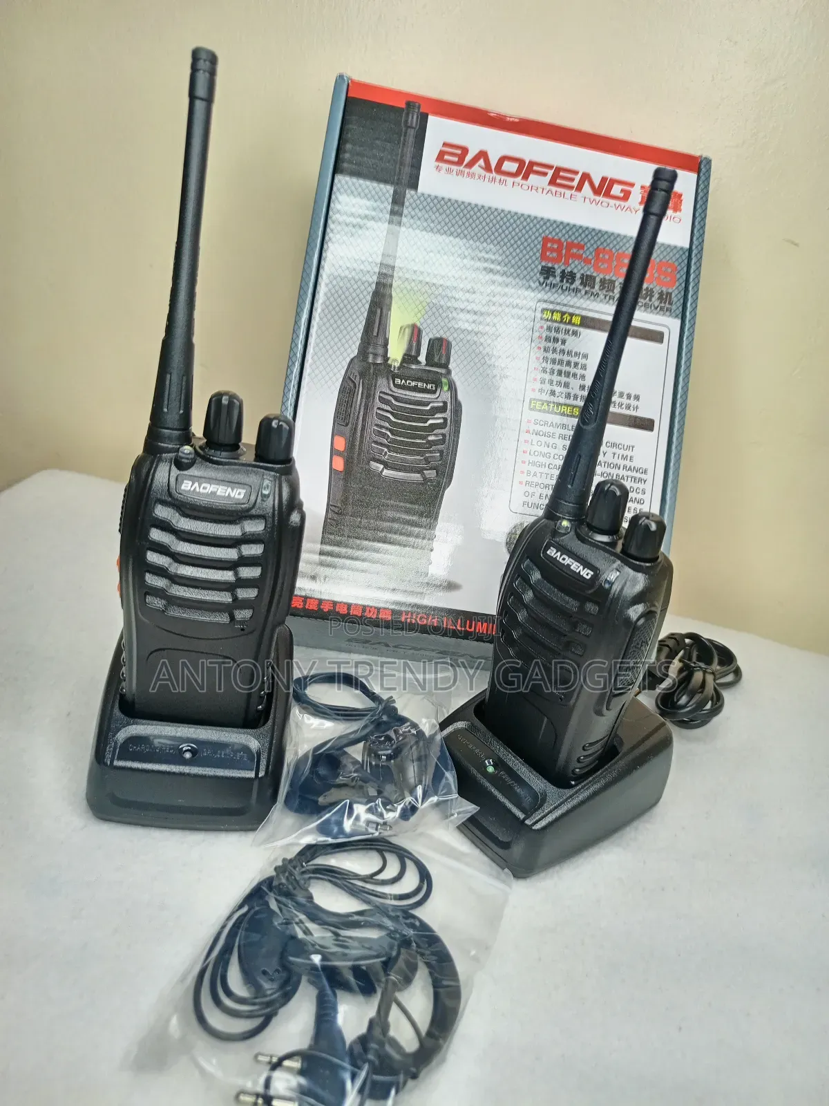 Baofeng Bf-888s Two-Way Radios