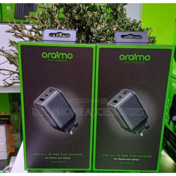 Oraimo Hypergan 65w All in One Charger