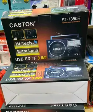 Caston Rechargeable Ac/Dc Battery Use Radio