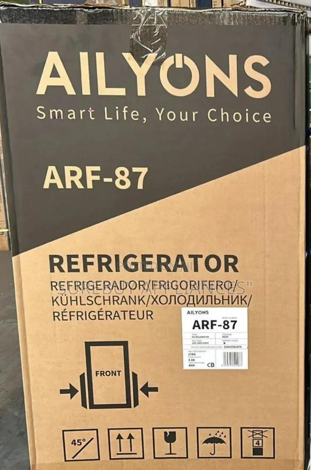 Ailyons Double Door 90 Liters Fridge Arf-87 - main view
