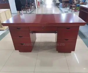 Office Desk:140cm Clean-Line Computer Table for Staff Office