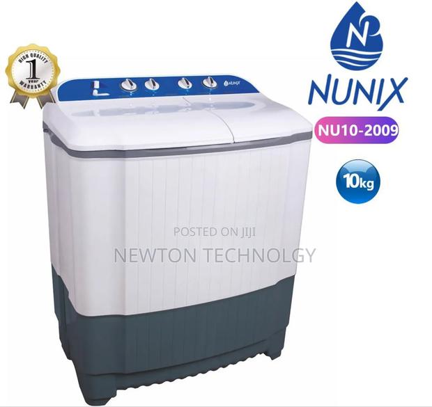 Nunix 10kgs Semi Auto Washing Machine