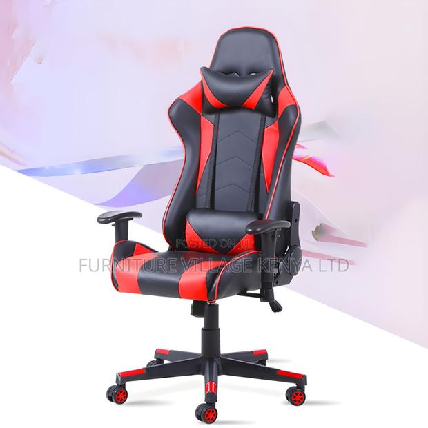Office Chairs: Comfort Gamer Chair With Faux Leather Finish