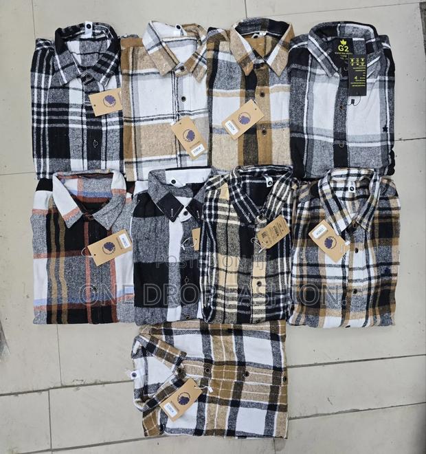 Men Flannel Checked Shirts