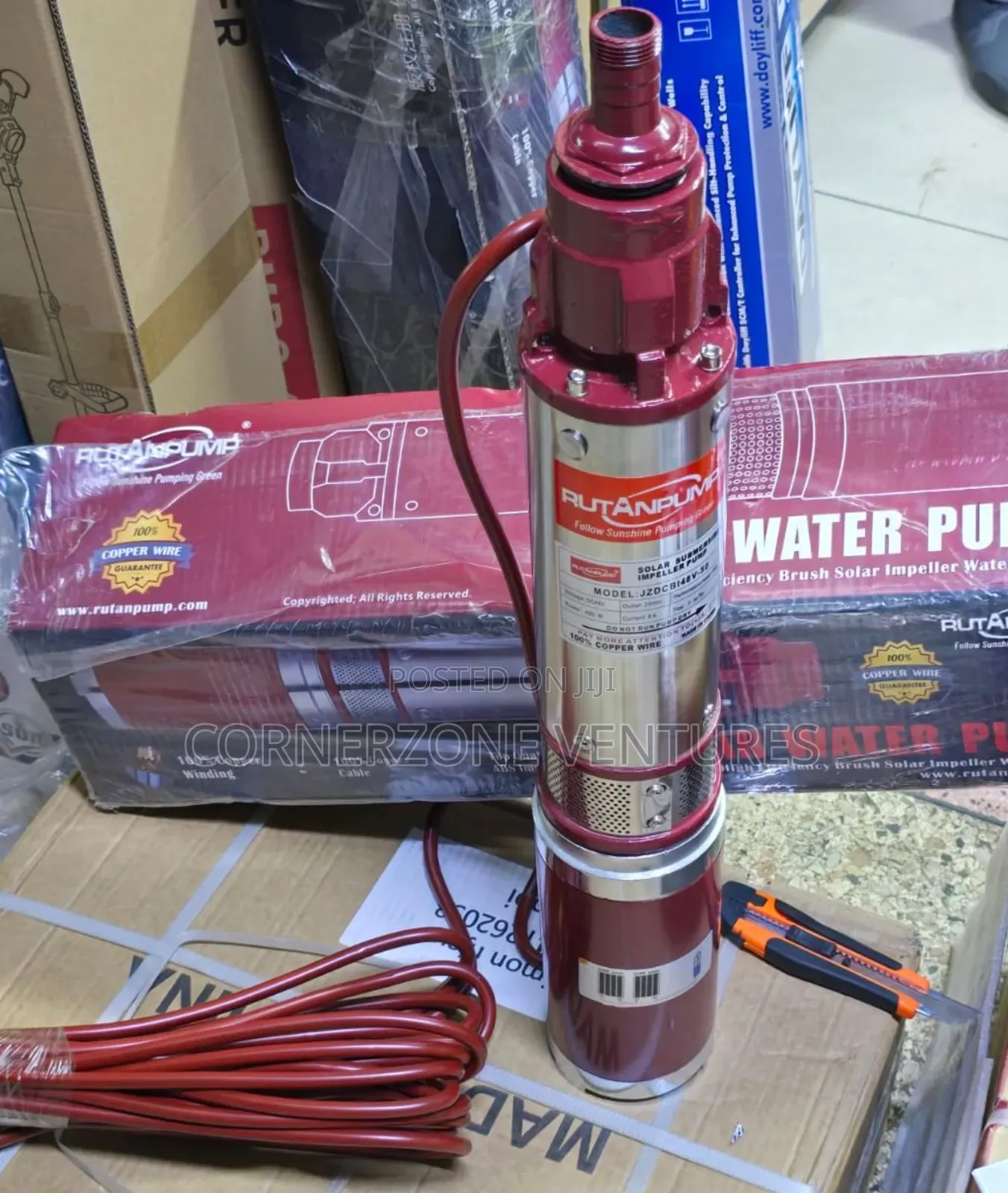 48v Rutan Solar Water Pump / 400w Solar Pump