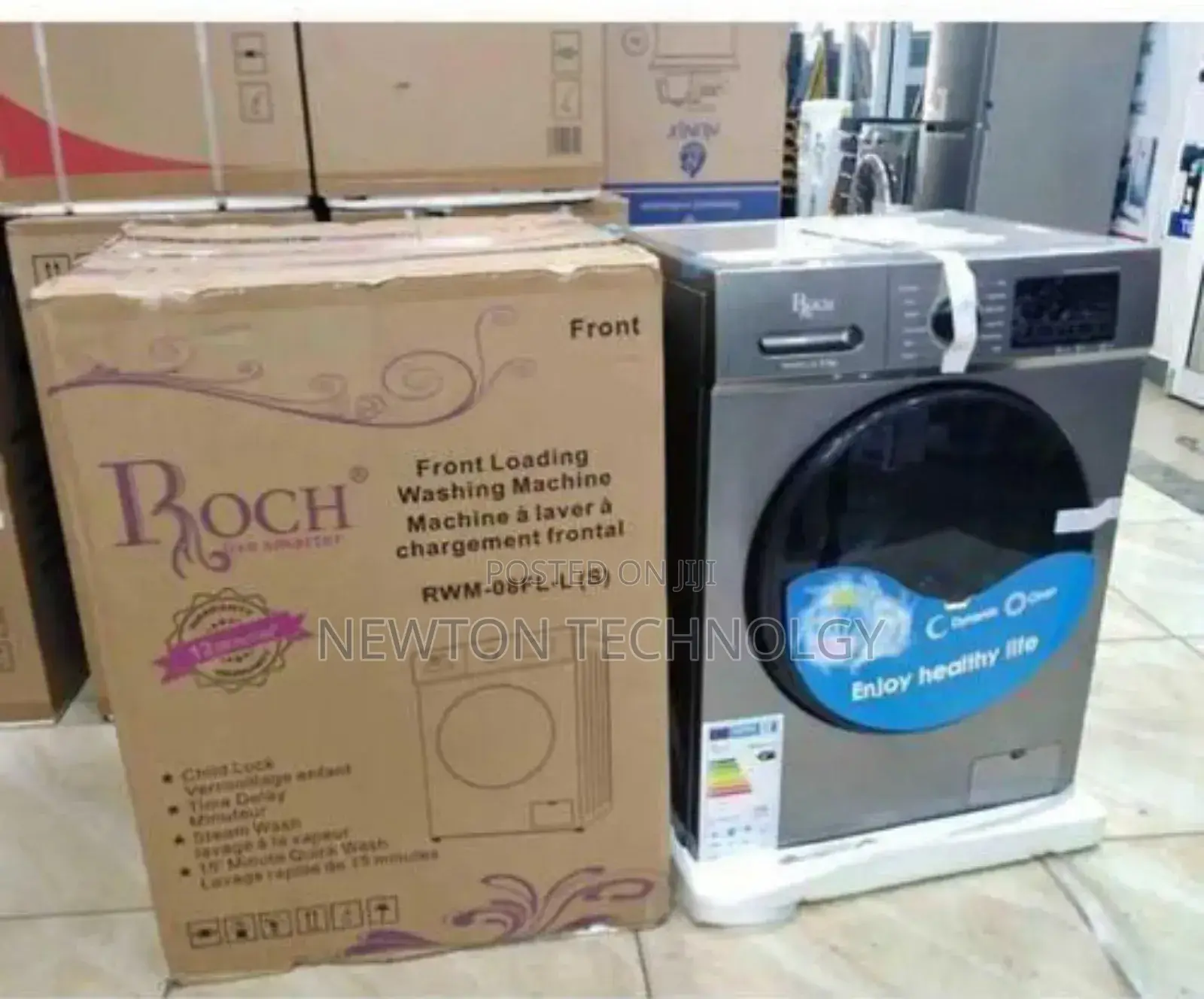 Roch 6kgs Washing Machine Front Load Washing Machine