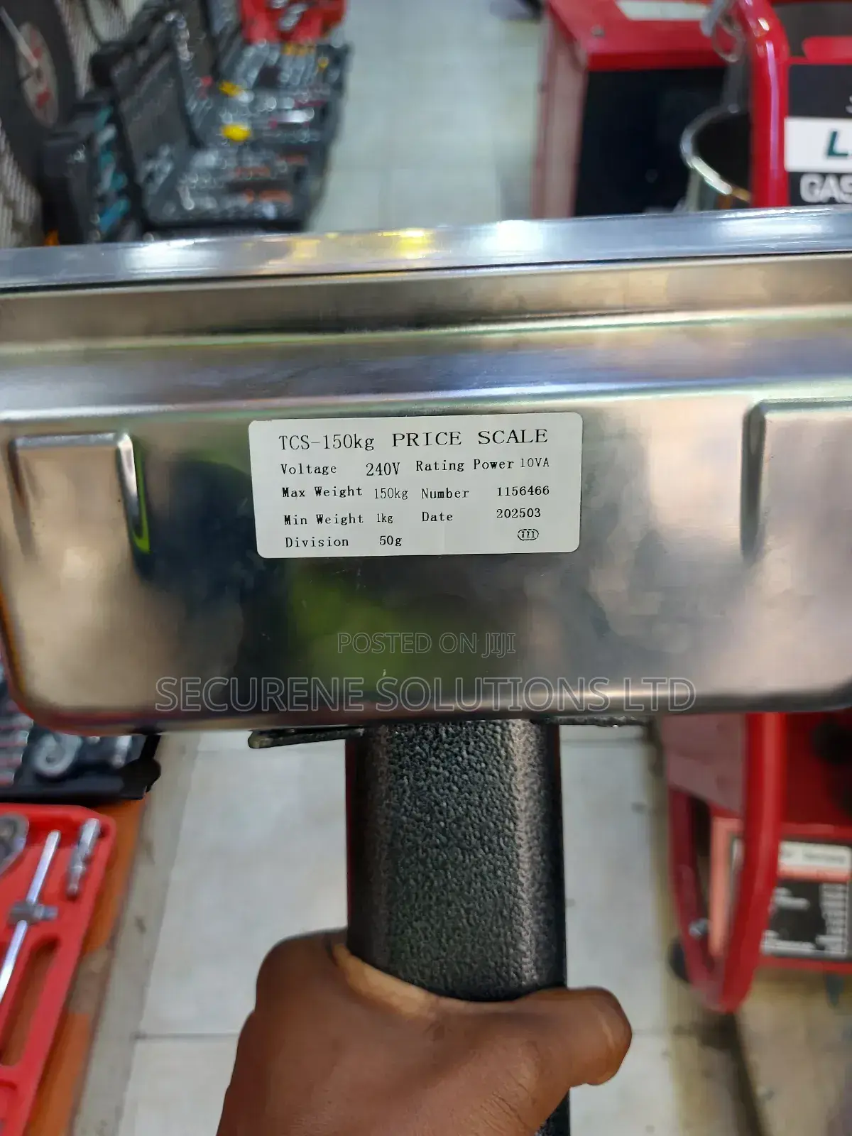 Digital Platform Weighing Scale With a Capacity of 150kg,