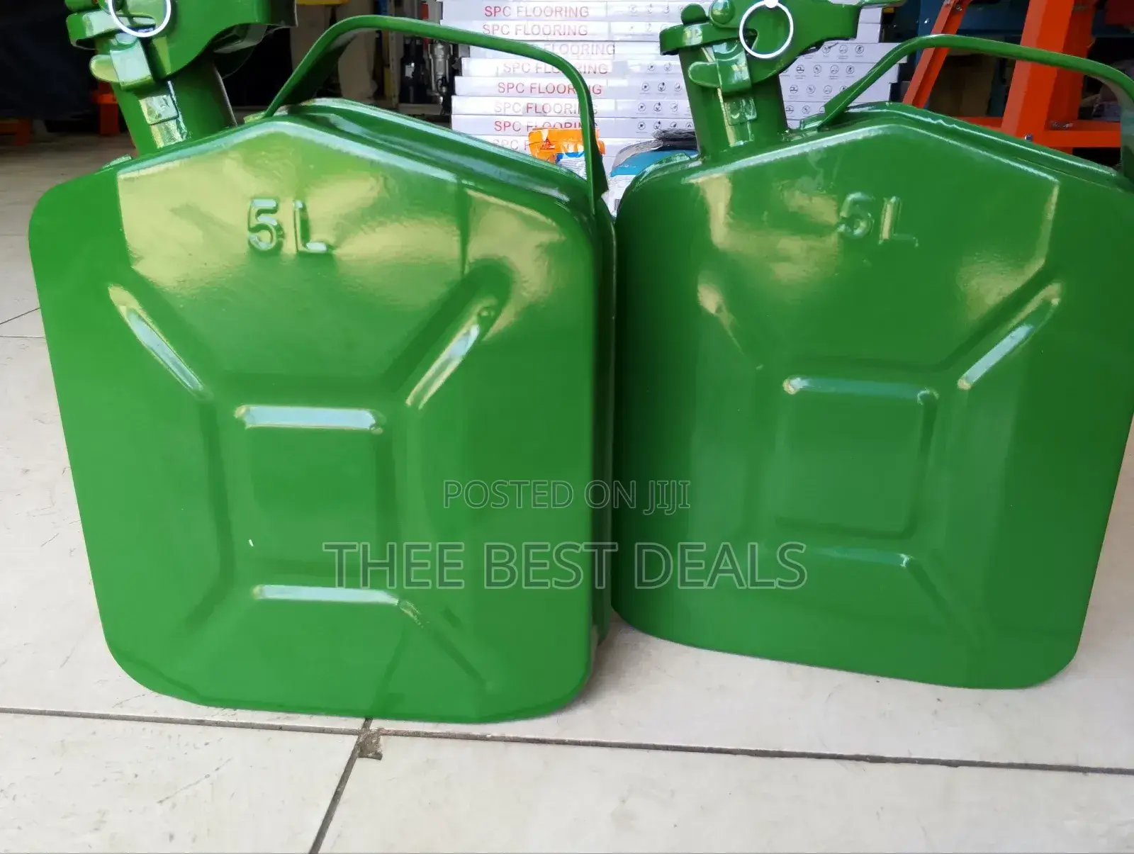 5 Litres Metal Jerrycan