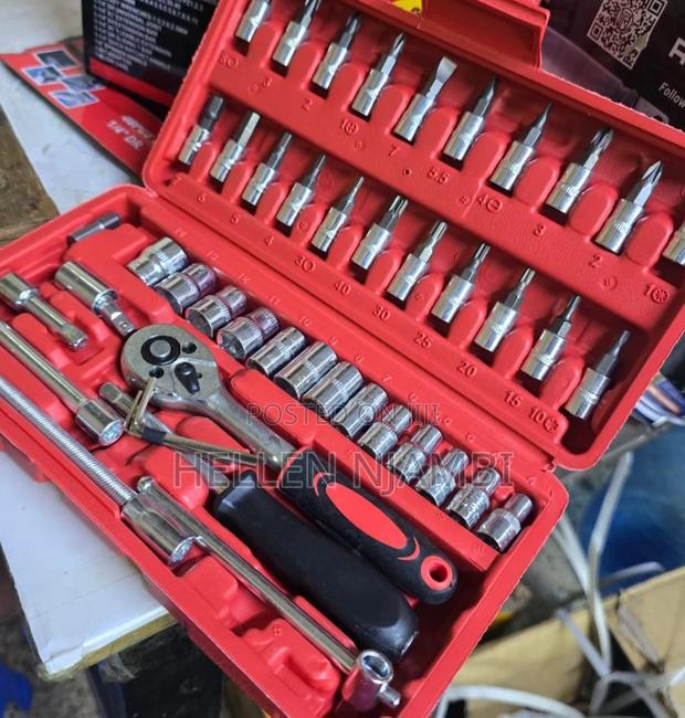 Socket Wrench Set 46pcs