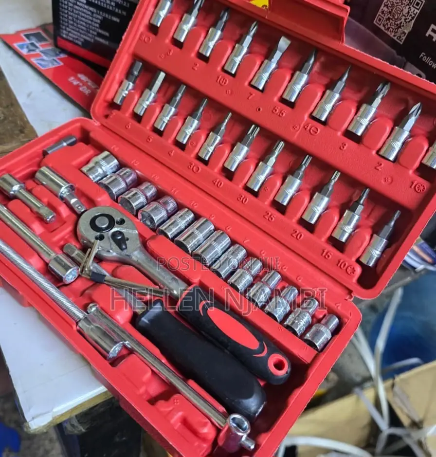 Socket Wrench Set 46pcs