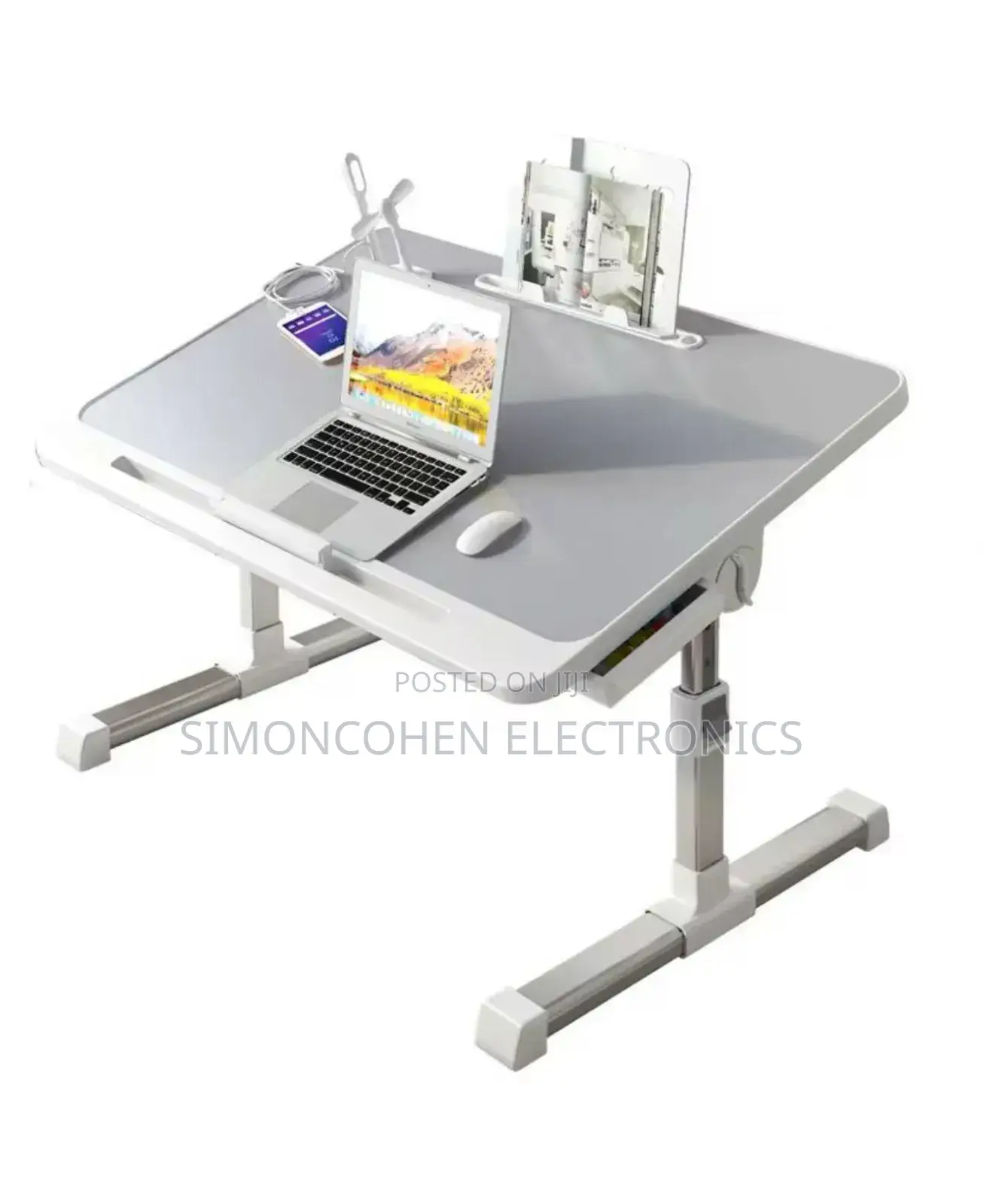 Foldable Adjustable Height Tilting Laptop Desk