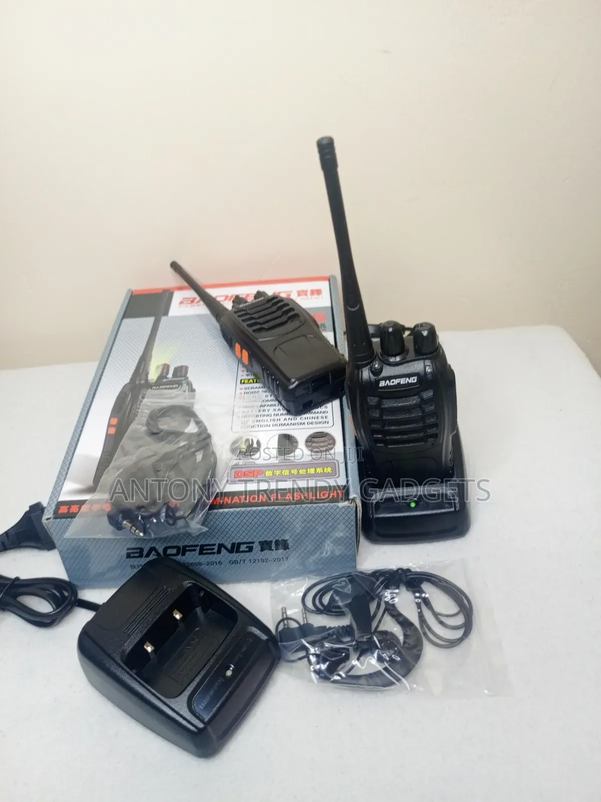 Baofeng Bf-888s Two Way Radio (Pack of 2pcs Radios)