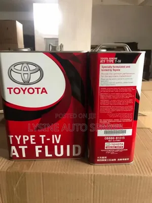 Toyota Genuine Atf Type T-Iv Gearbox Transmission Oil