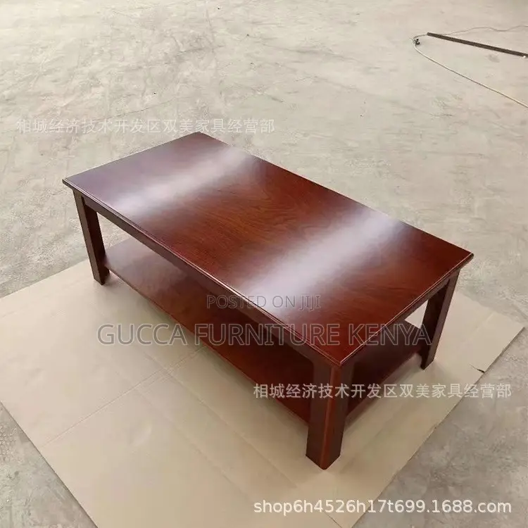 Office Table: 1.2 M 0.6 M Office Coffee Table in Mahogany